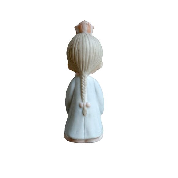 Precious Moments Vintage 1980 "Wee Three Kings" Porcelain Ornament Enesco - Picture 3 of 7